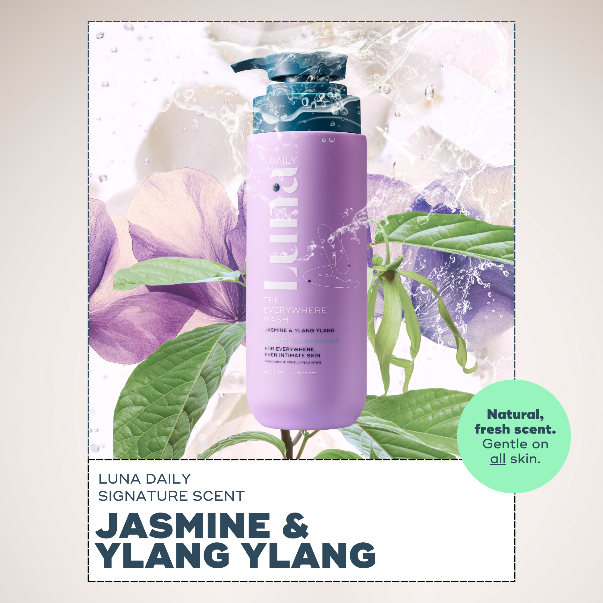 The Everywhere Wash - Fresh Jasmine + Ylang Ylang