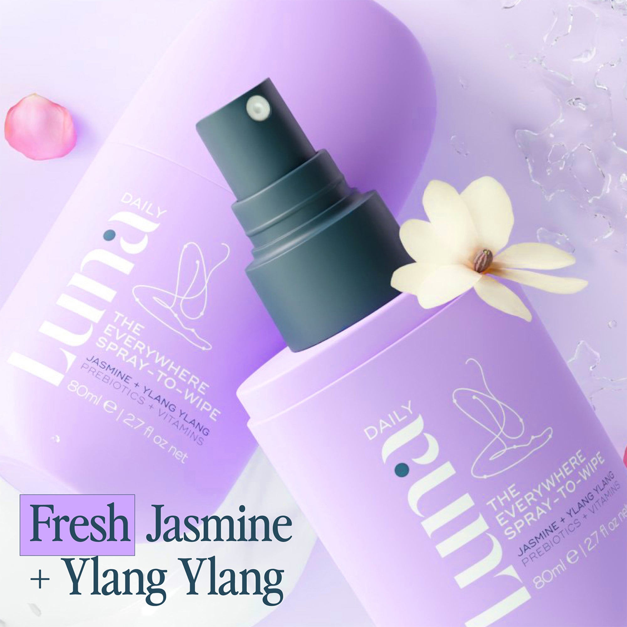 The Everywhere Spray-To-Wipe - Fresh Jasmine + Ylang Ylang