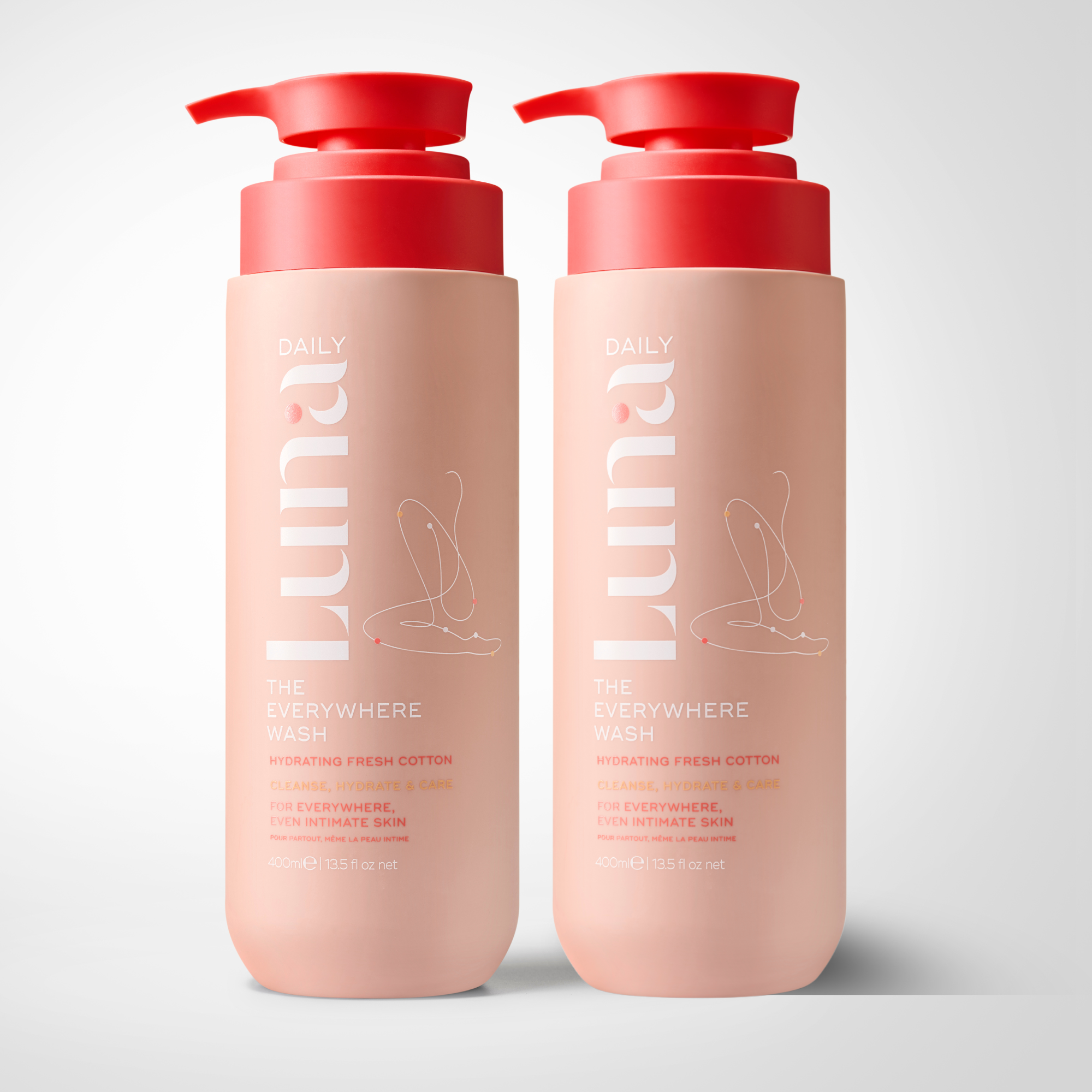 US Duo Daily Wash Bundle Hydrating Fresh Cotton