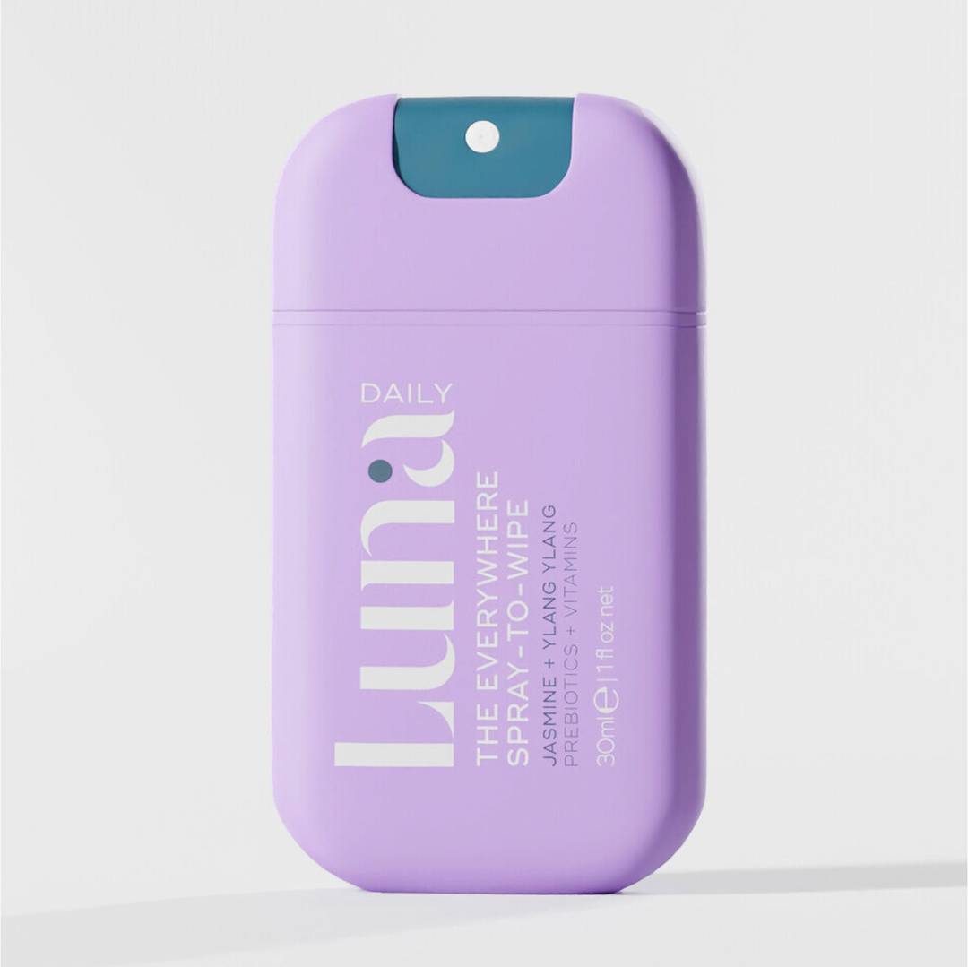 THE EVERYWHERE SPRAY-TO-WIPE MINI | Luna Daily - Travel-Size Eco