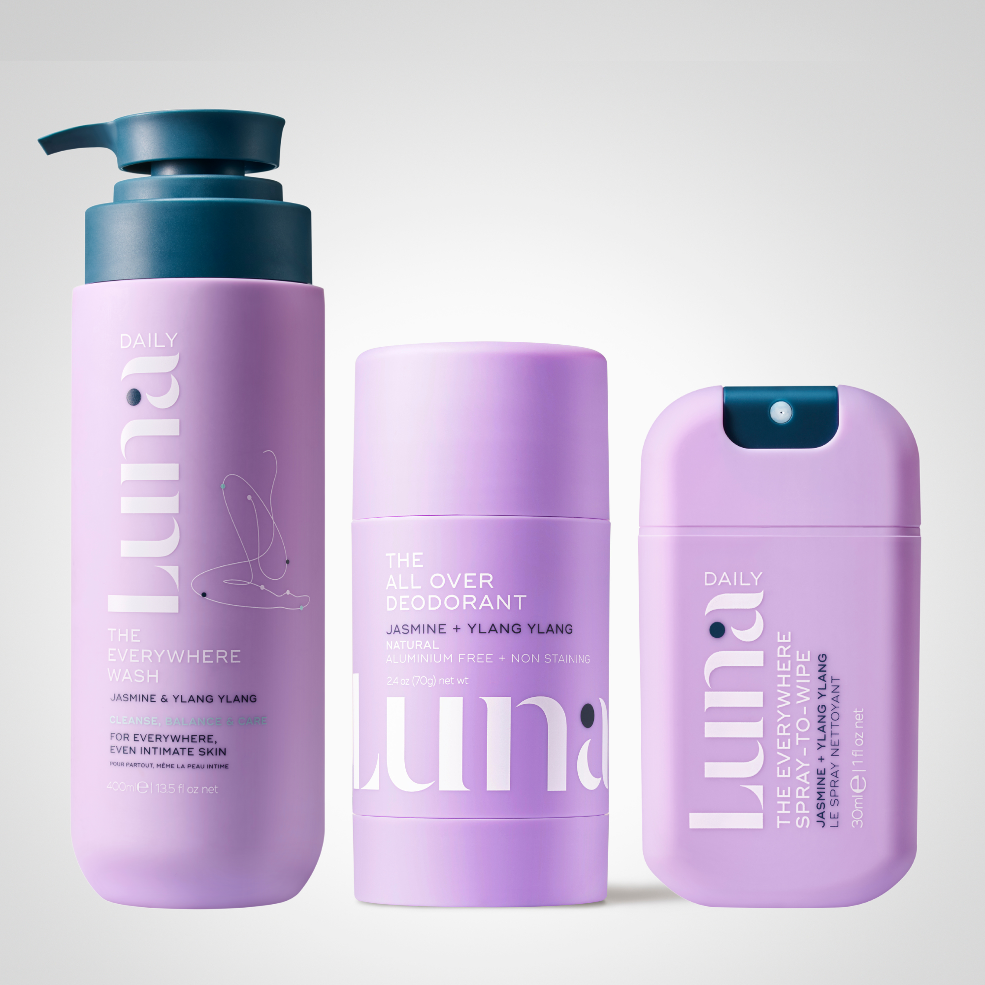 US 3-Steps To All-Day Fresh Bundle (Jasmine + Ylang Ylang)