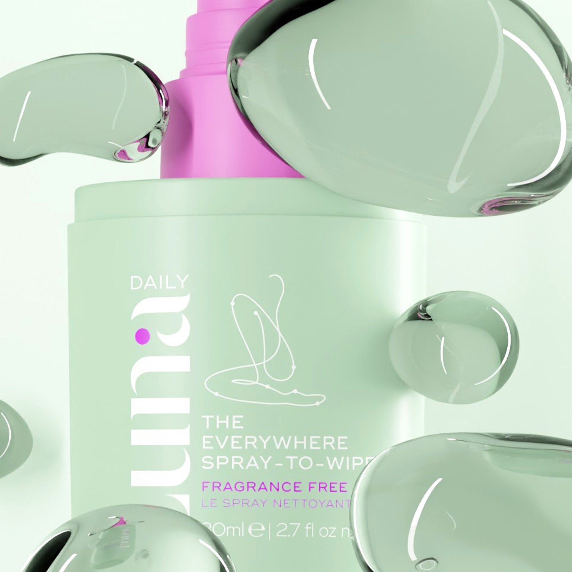 The Fragrance Free Everywhere Spray-To-Wipe