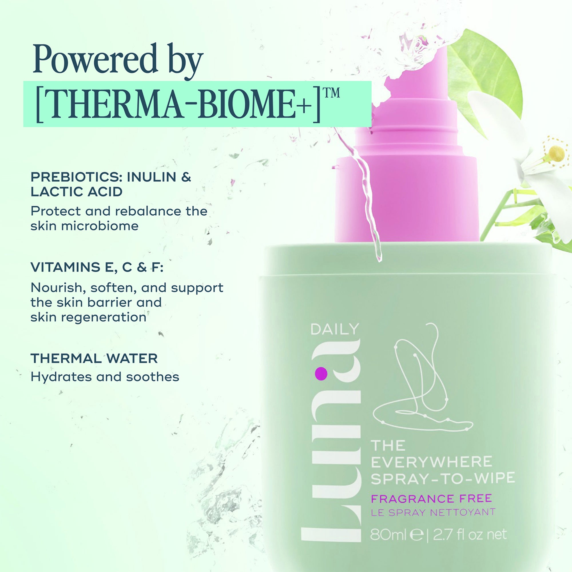 The Fragrance Free Everywhere Spray-To-Wipe