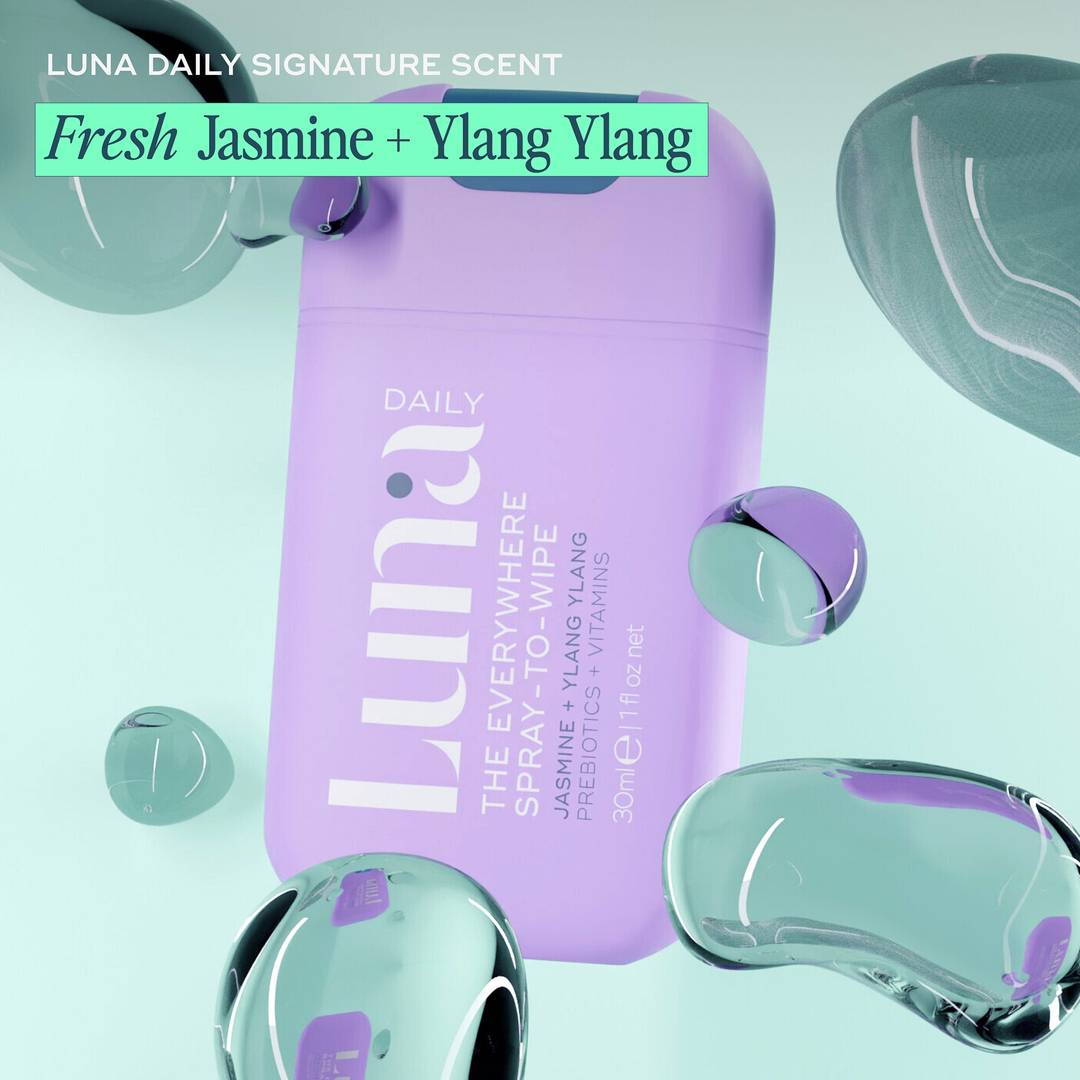 The Everywhere Spray-To-Wipe Mini - Fresh Jasmine and Ylang Ylang