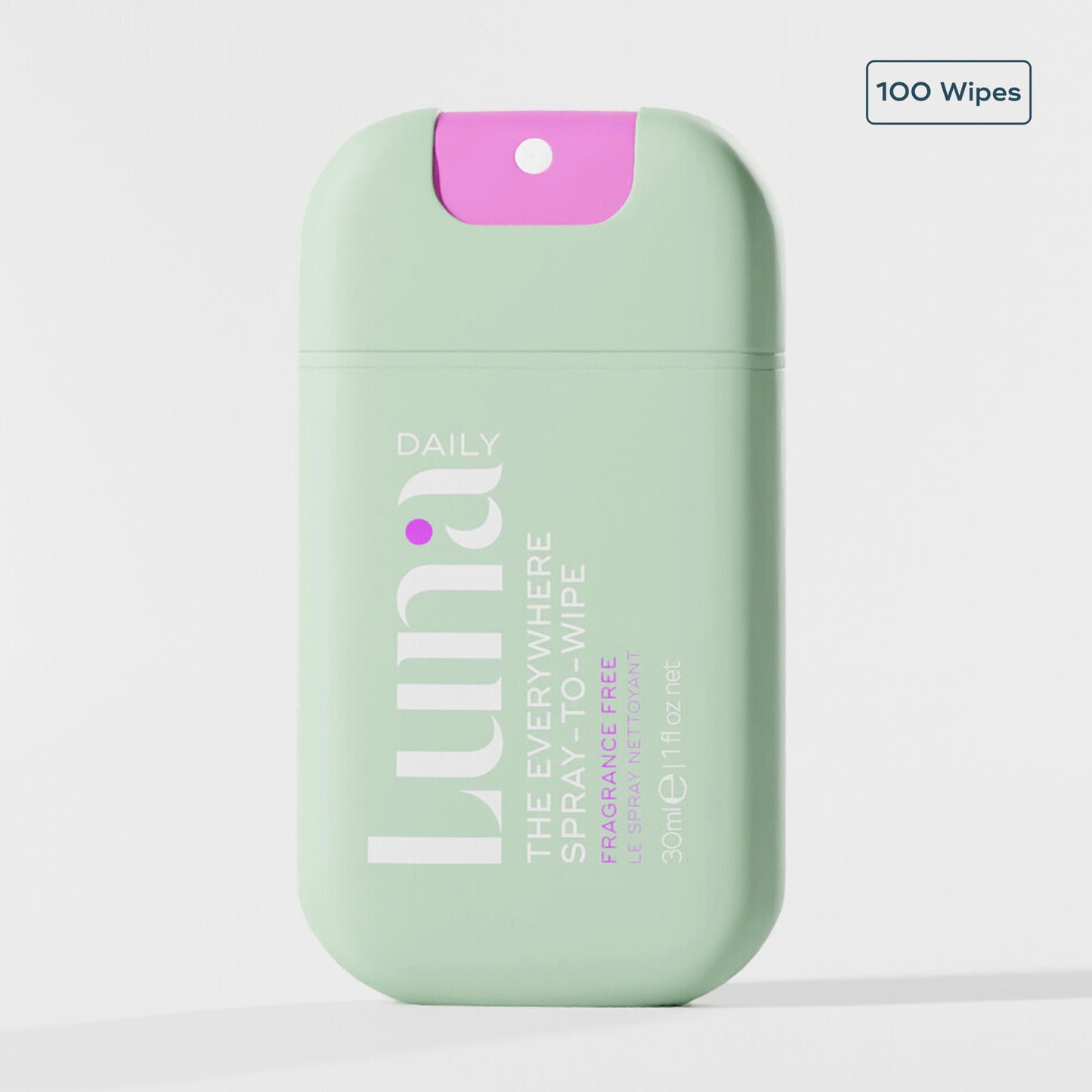 The Everywhere Spray-To-Wipe Mini - Fragrance Free