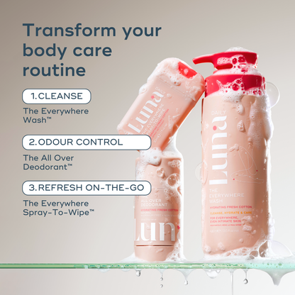 US 3-Steps To All-Day Fresh Hydrating Bundle (Fresh Cotton)