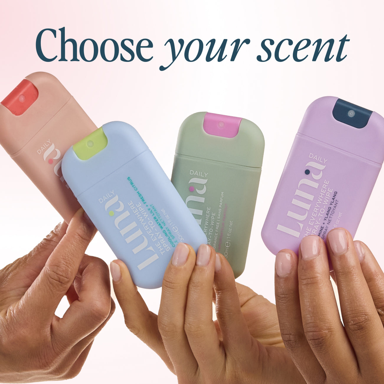 The Everywhere Spray-To-Wipe Mini -  Hydrating Soft Cotton