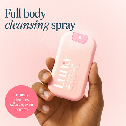 The Everywhere Spray-To-Wipe Mini -  Hydrating Soft Cotton