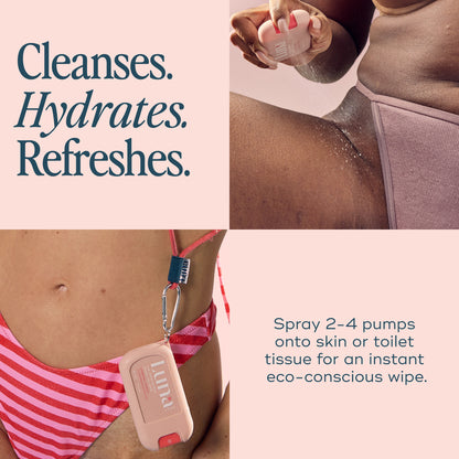 The Everywhere Spray-To-Wipe Mini -  Hydrating Soft Cotton