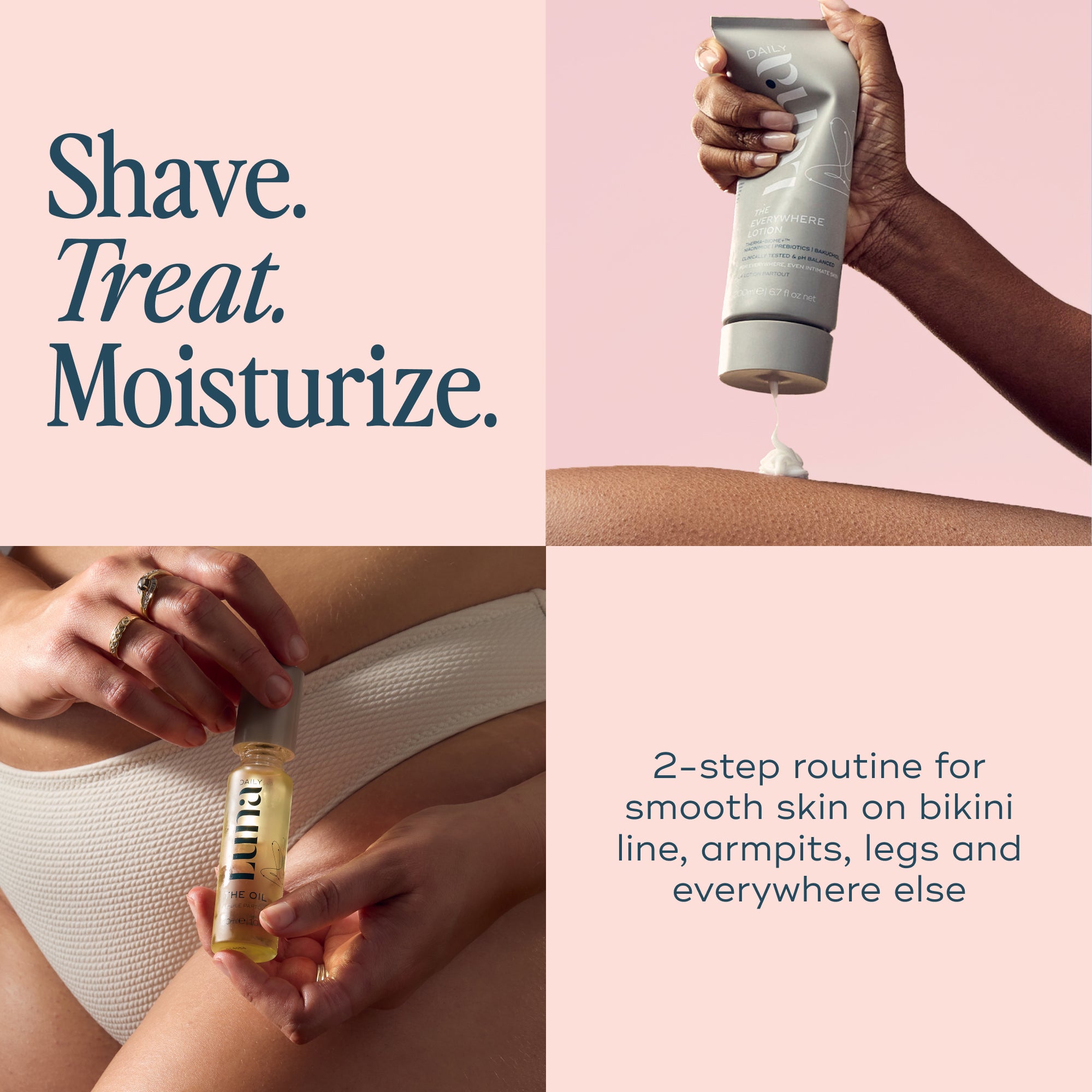 Smooth Skin Saviours - Rid Ingrowns, Redness + Bumps in 2 weeks (+ FREE Lotion worth $26)