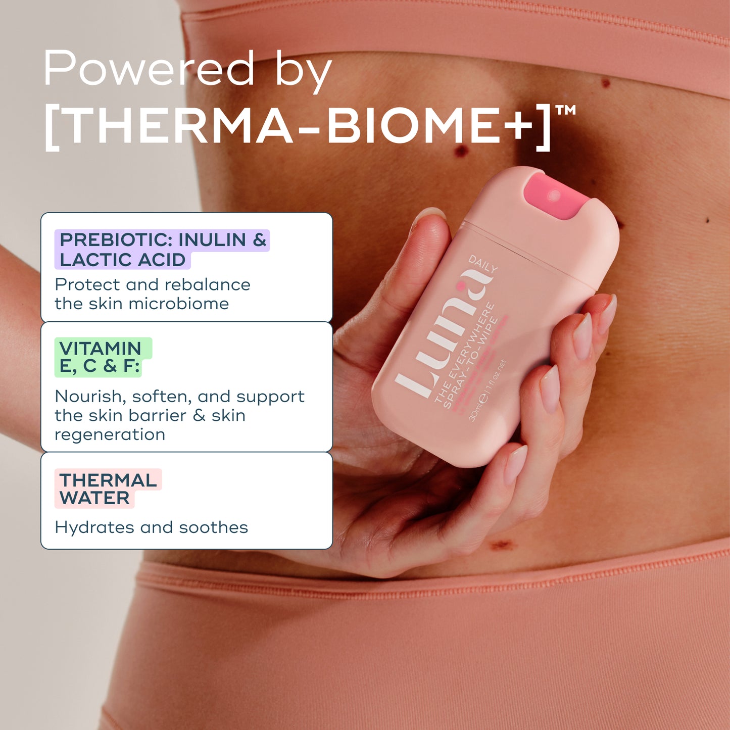 The Everywhere Spray-To-Wipe Mini -  Hydrating Soft Cotton