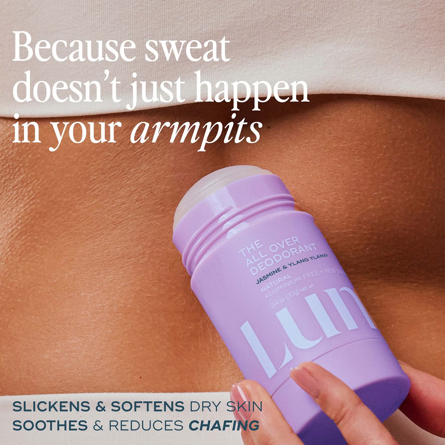 The All Over Deodorant™- Jasmine + Ylang Ylang