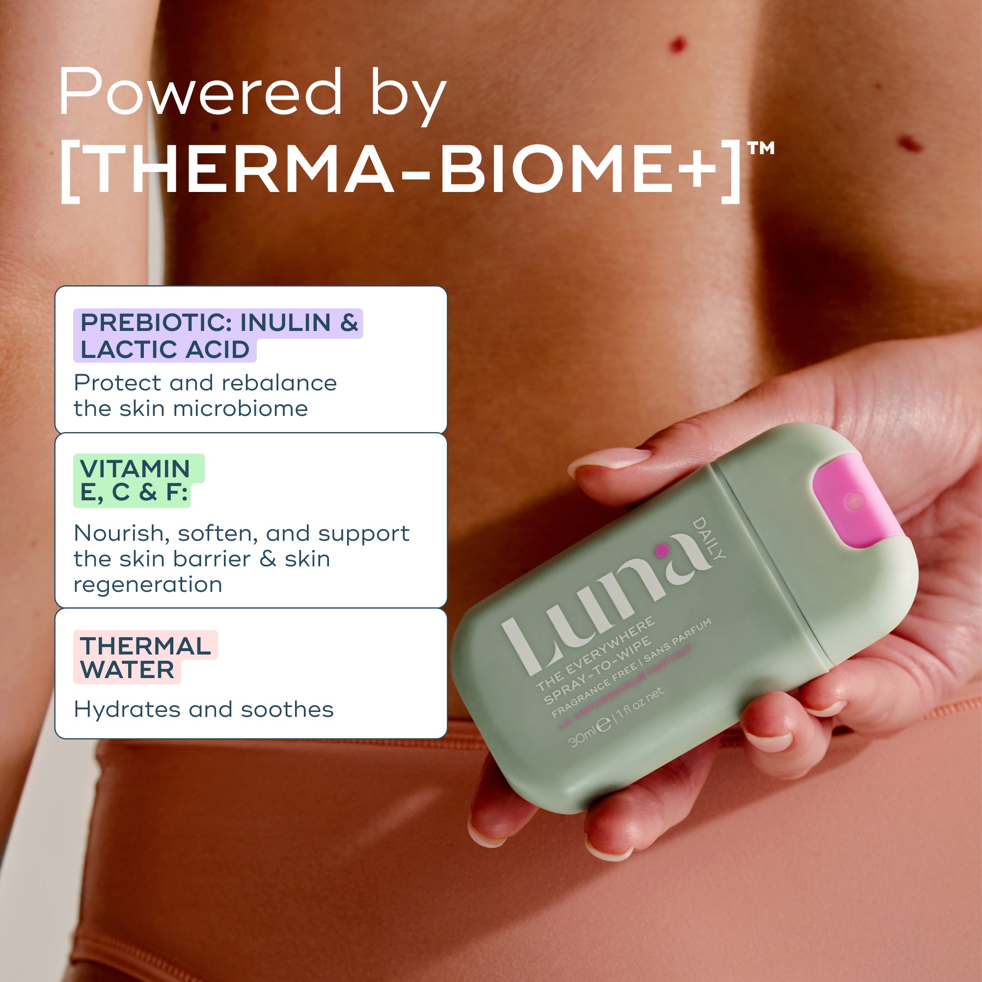 US The Everywhere Spray-To-Wipe + Lanyard - Fragrance Free