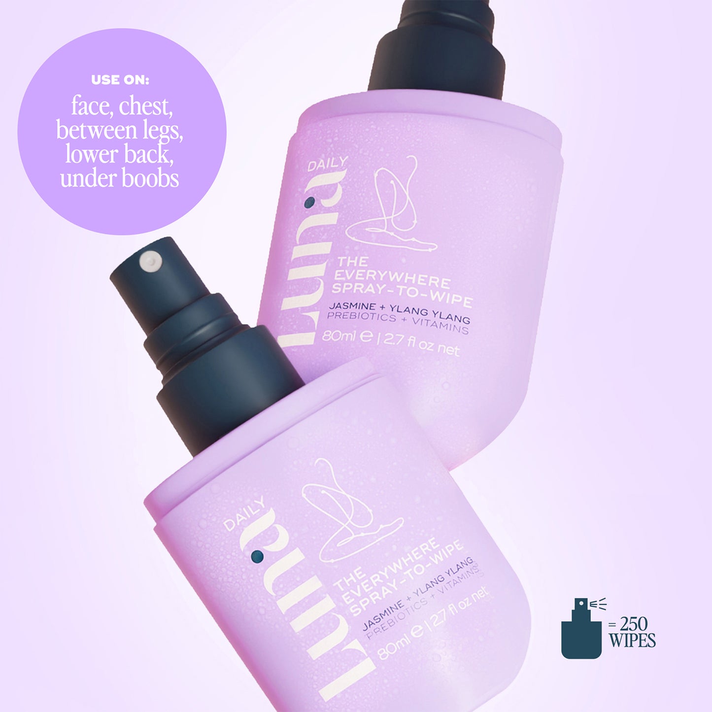 The Everywhere Spray-To-Wipe - Fresh Jasmine + Ylang Ylang