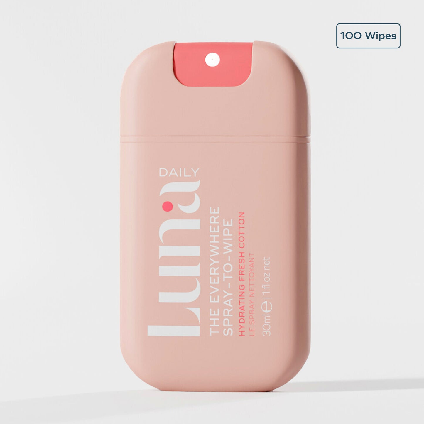 The Everywhere Spray-To-Wipe Mini -  Hydrating Soft Cotton