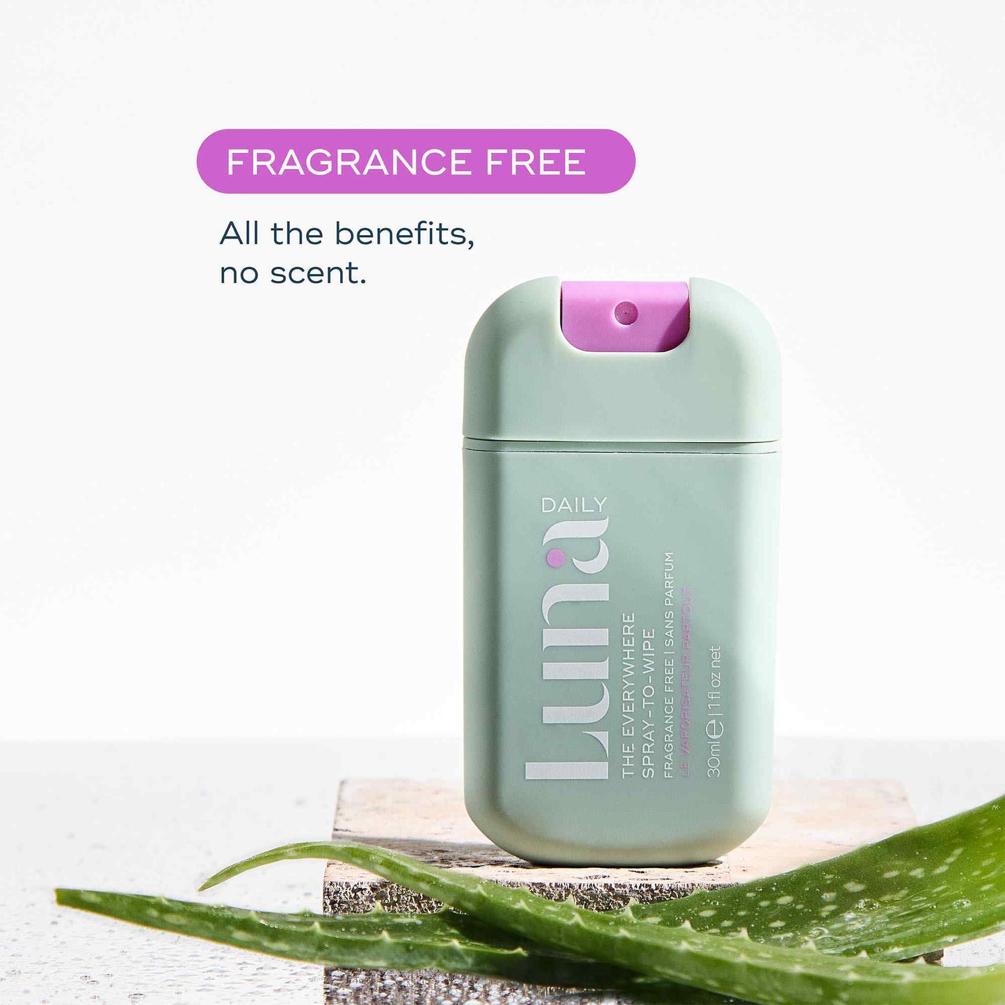 The Fragrance-Free Everywhere Spray-To-Wipe Mini