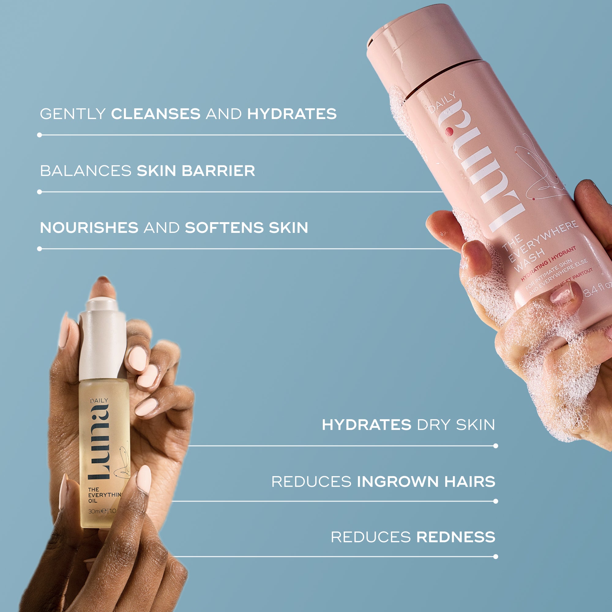 The Hydrating Everything Shower Bundle