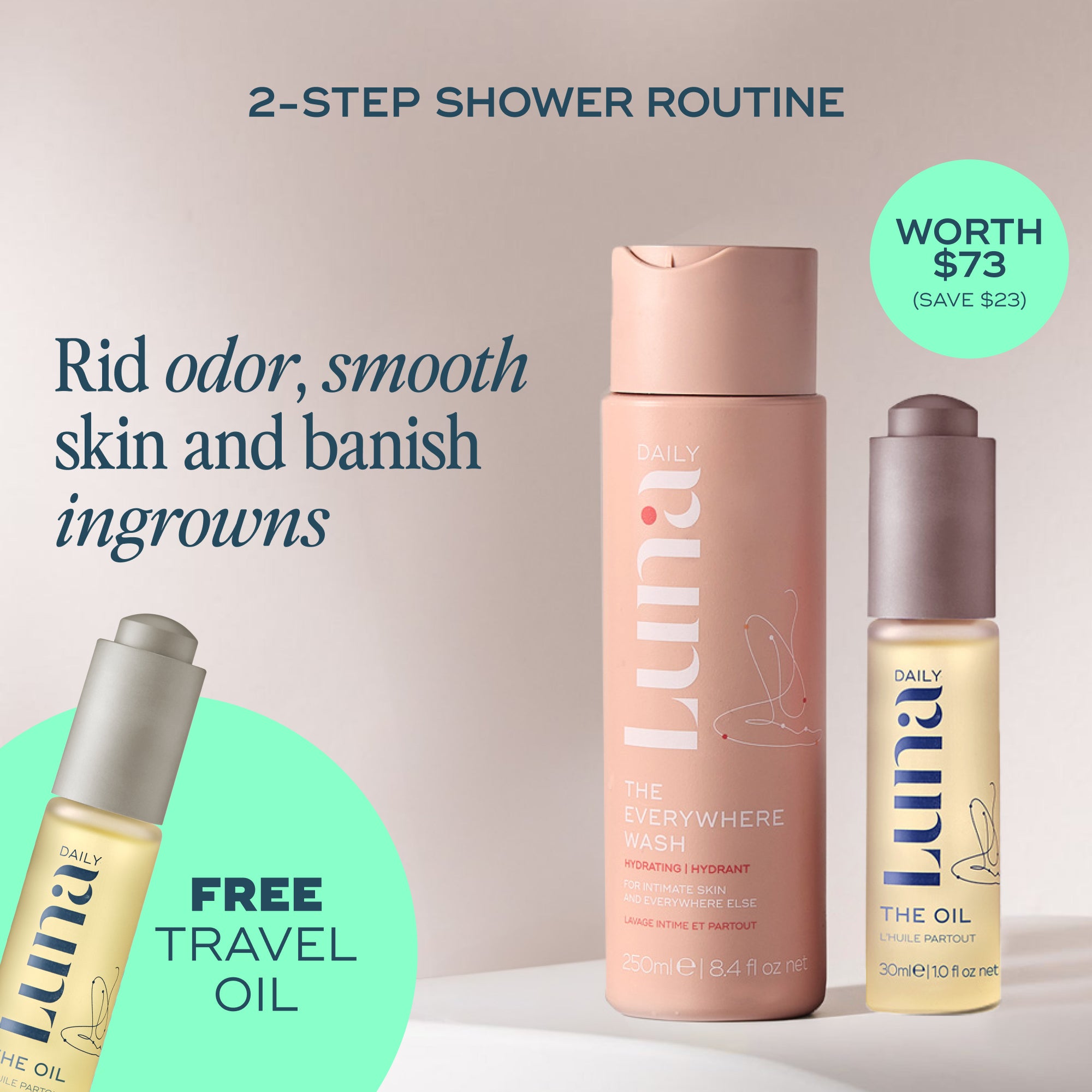 The Hydrating Everything Shower Bundle