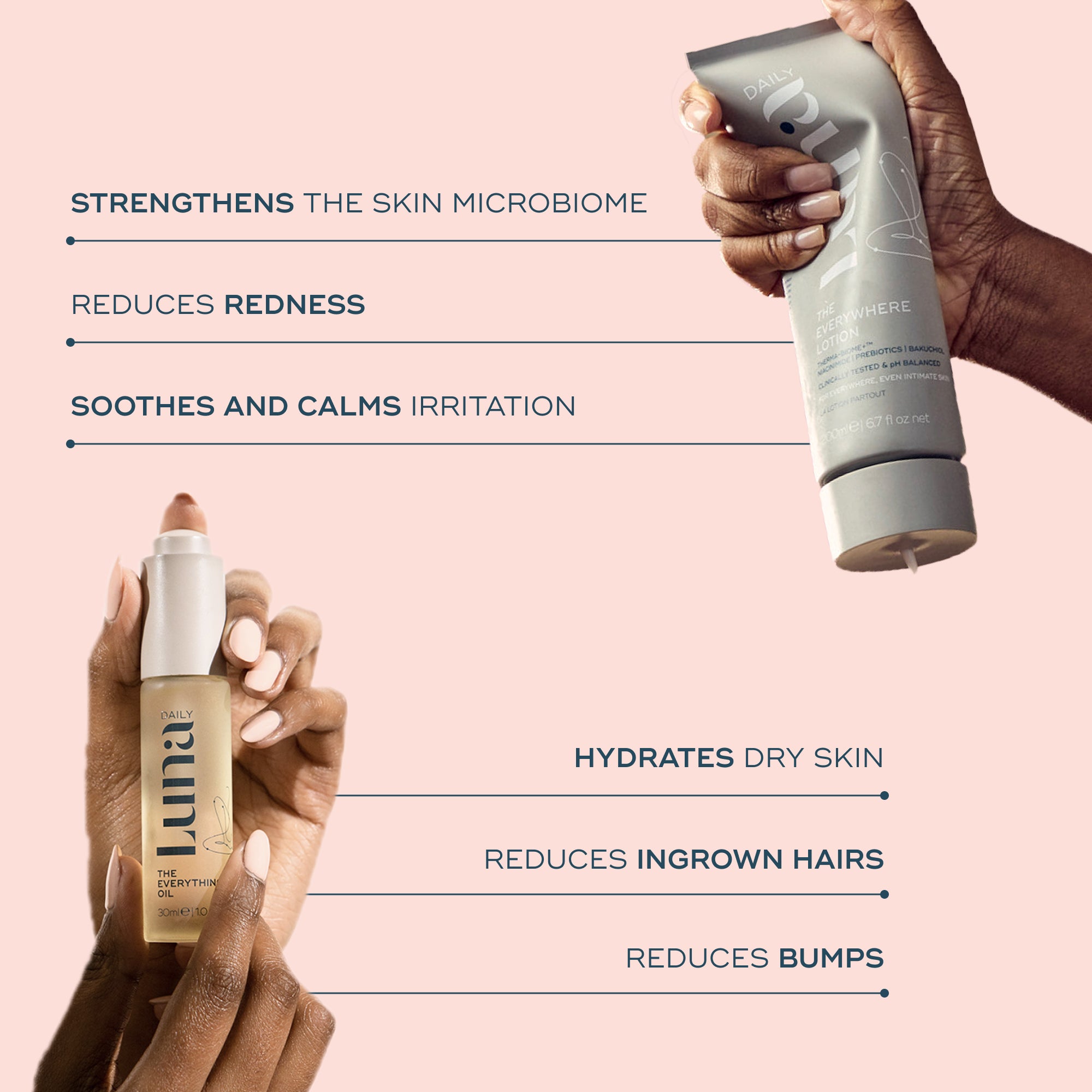 Smooth Skin Saviours - Rid Ingrowns, Redness + Bumps in 2 weeks (+ FREE Lotion worth $26)