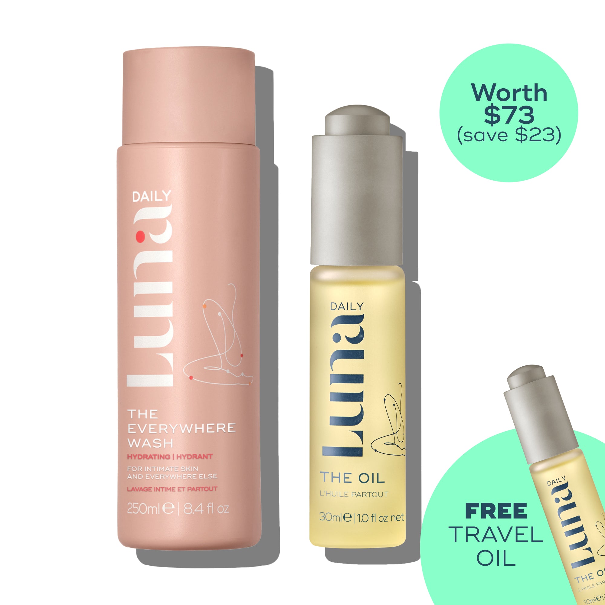 The Hydrating Everything Shower Bundle