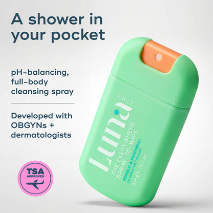 The Everywhere Spray-To-Wipe™ - pH-Balancing Body Cleansing Spray - Pomelo + Patchouli