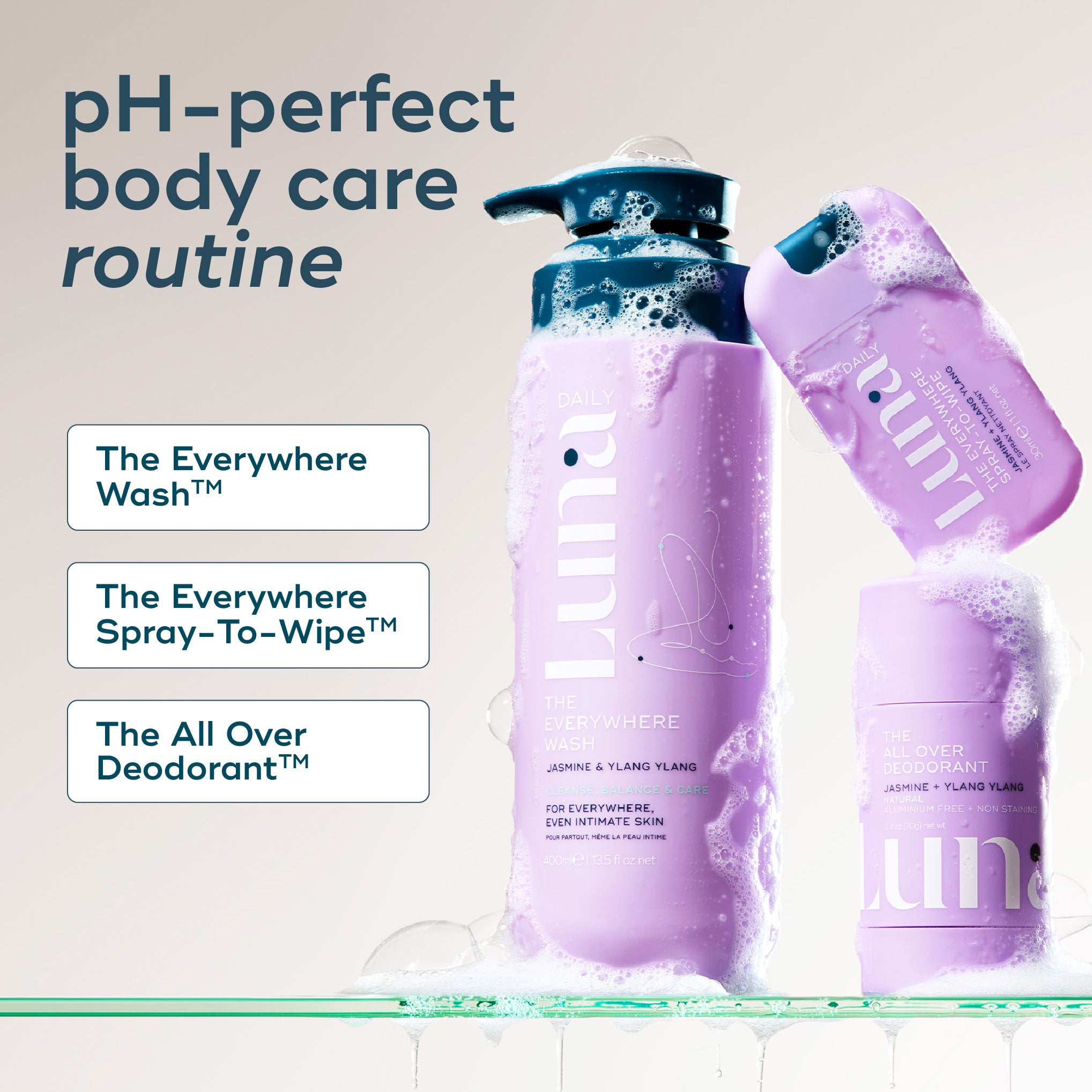The Everywhere Spray-To-Wipe Mini - Fresh Jasmine and Ylang Ylang