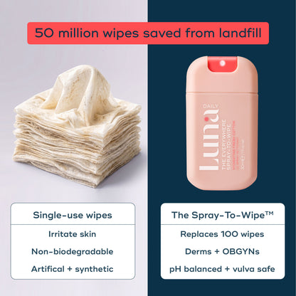 US The Everywhere Spray-To-Wipe + Lanyard - Hydrating Soft Cotton