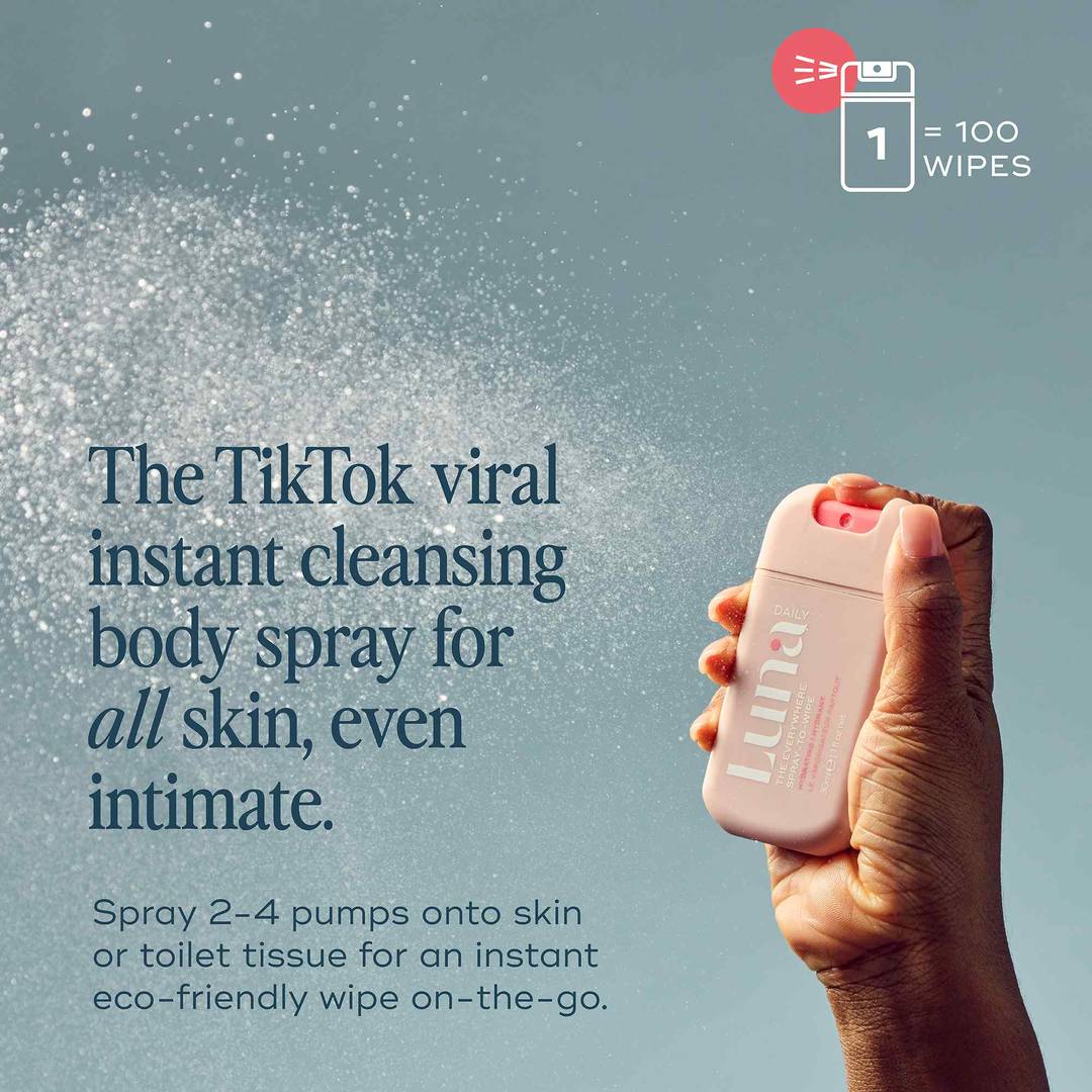 The Hydrating Everywhere Spray-To-Wipe Mini