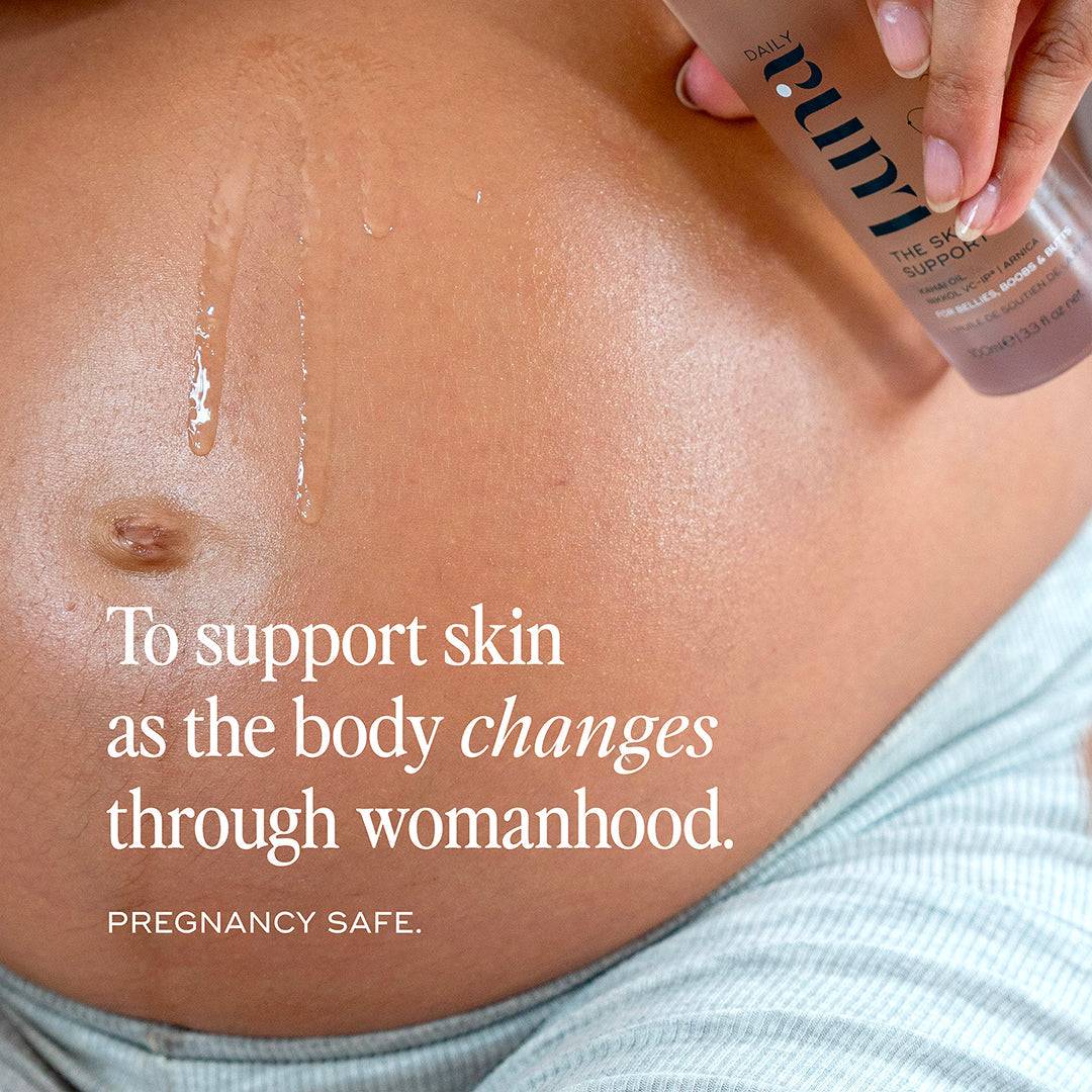 THE SKIN SUPPORT OIL - FOR STRETCH MARKS - Luna Daily - #