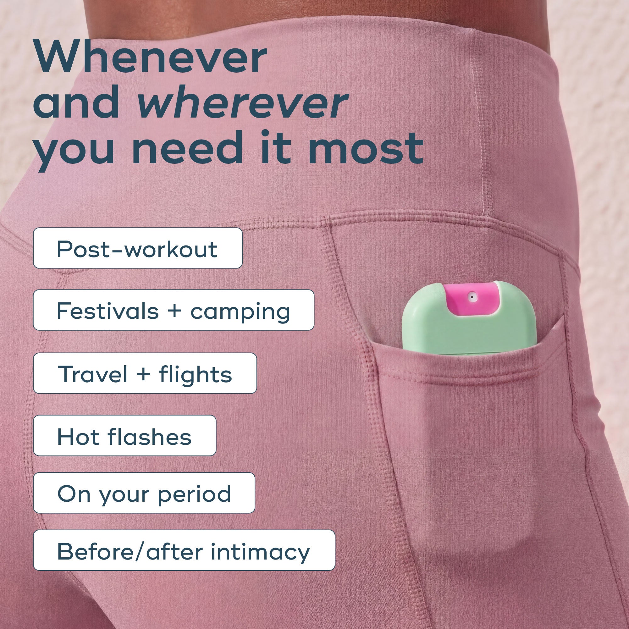 US The Everywhere Spray-To-Wipe + Lanyard - Fragrance Free
