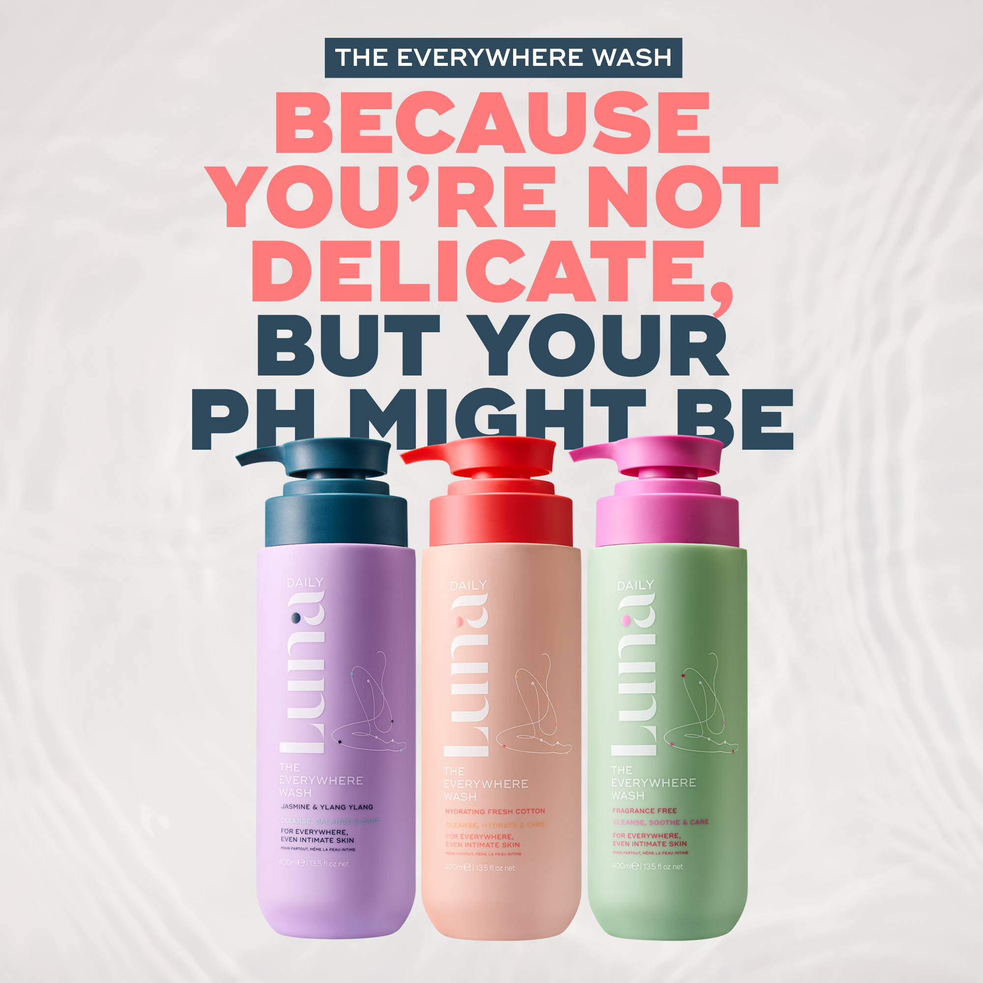 The Everywhere Wash - Hydrating Soft Cotton