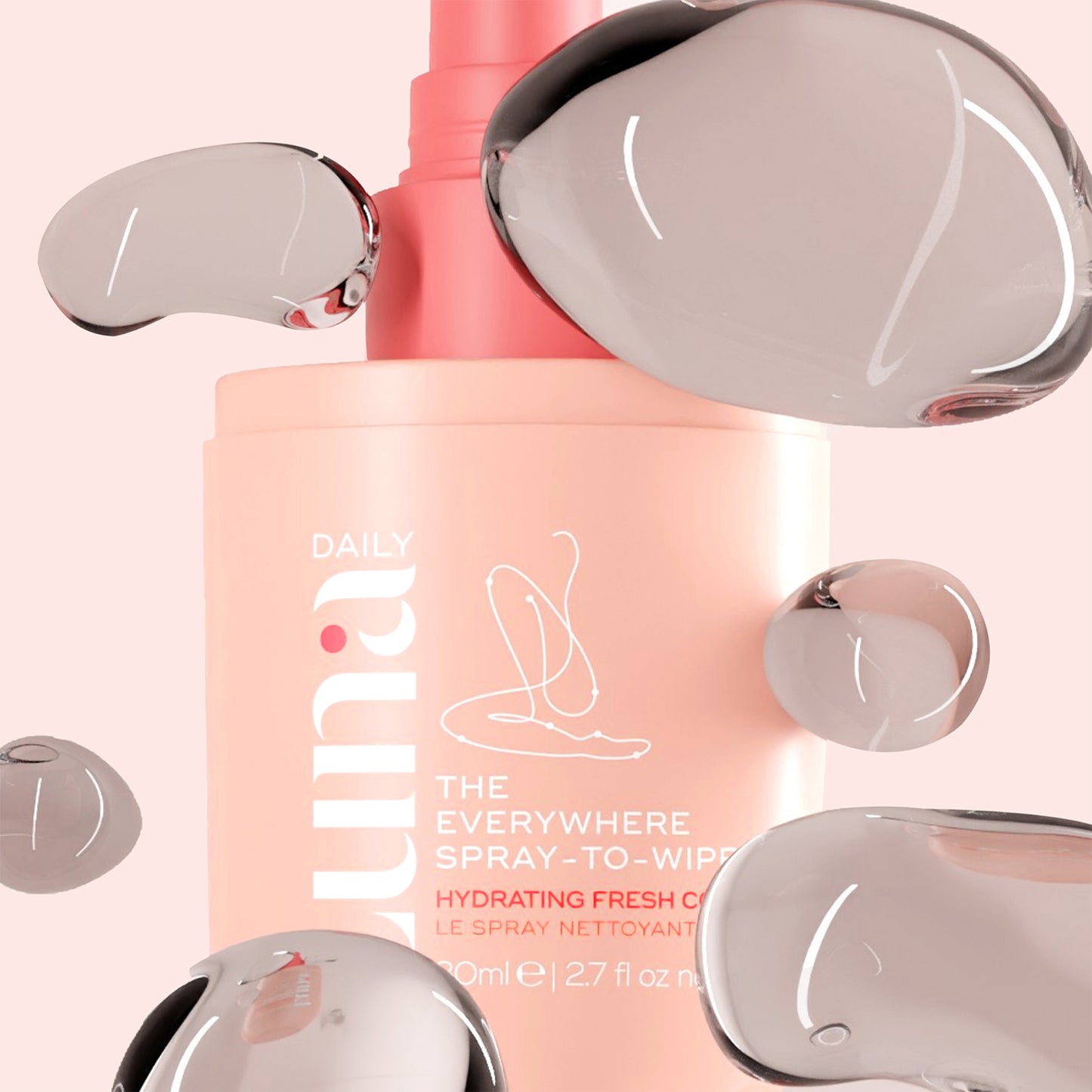 Mini + Mama Spray-To-Wipe - Hydrating Soft Cotton