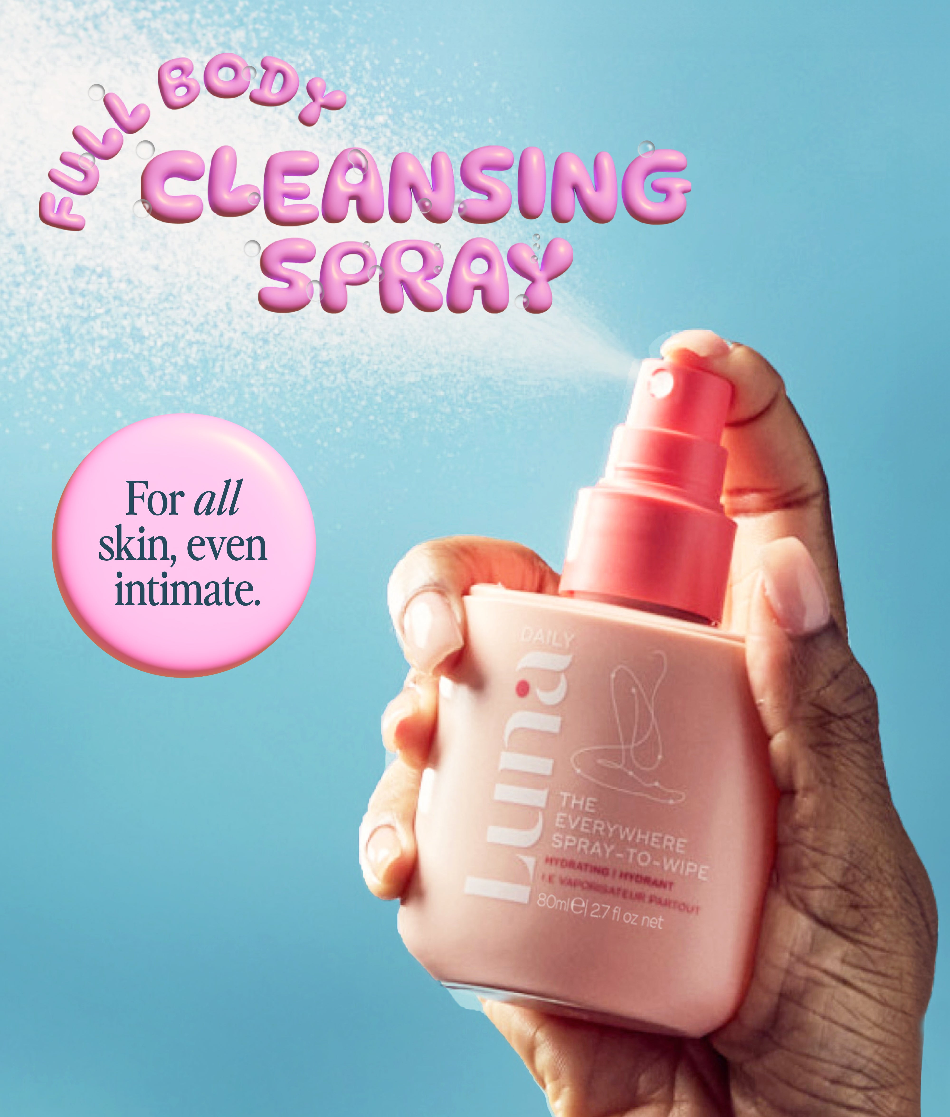 Body Odor Besties - The Hydrating All Over Deodorant™ + Hydrating Spray-To-Wipe