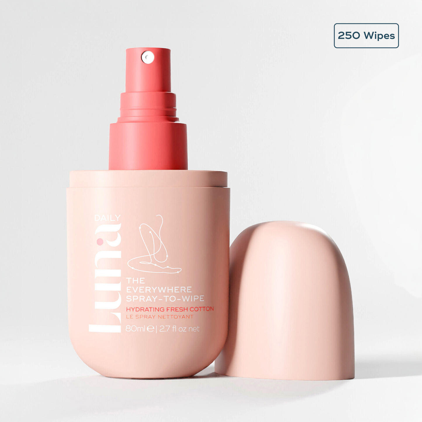 The Everywhere Spray-To-Wipe - Hydrating Soft Cotton